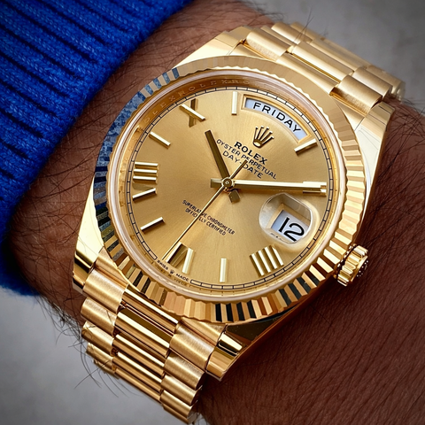 Rolex Dorado Exclusivo en Colombia ⭐⭐⭐⭐⭐