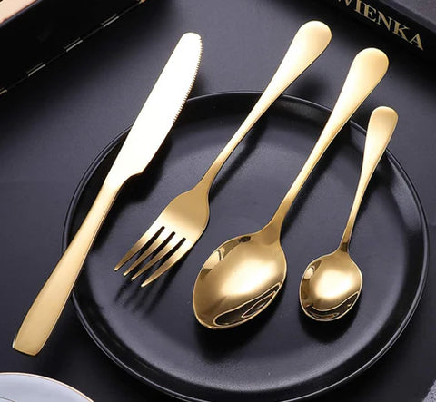 JUEGO DE CUBIERTOS SET 24 PIEZAS - HOGAR 👪🛒🛍️