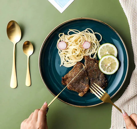 JUEGO DE CUBIERTOS SET 24 PIEZAS - HOGAR 👪🛒🛍️