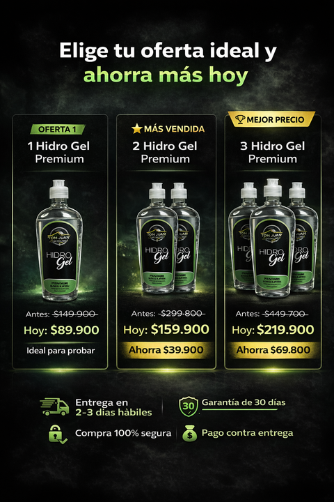 Hidro Gel Don Juan ⭐⭐⭐⭐⭐