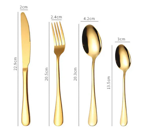 JUEGO DE CUBIERTOS SET 24 PIEZAS - HOGAR 👪🛒🛍️